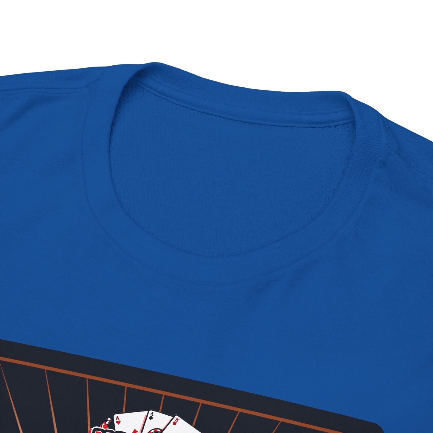 No Lucks Given – Ace of Spades & Crossed Swords Poker T-Shirt (Copper Edition)