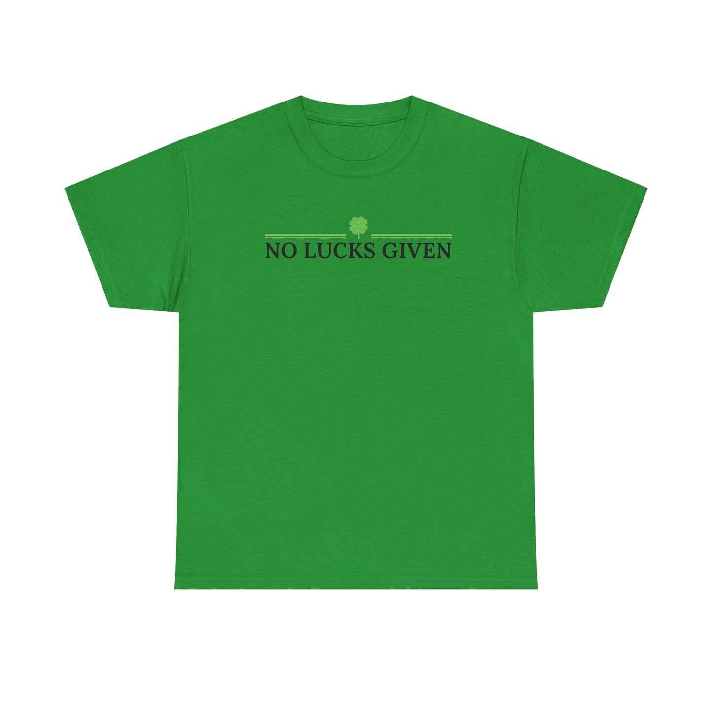 No Lucks Given – Classic Logo Poker Tee (Good Luck, All In)