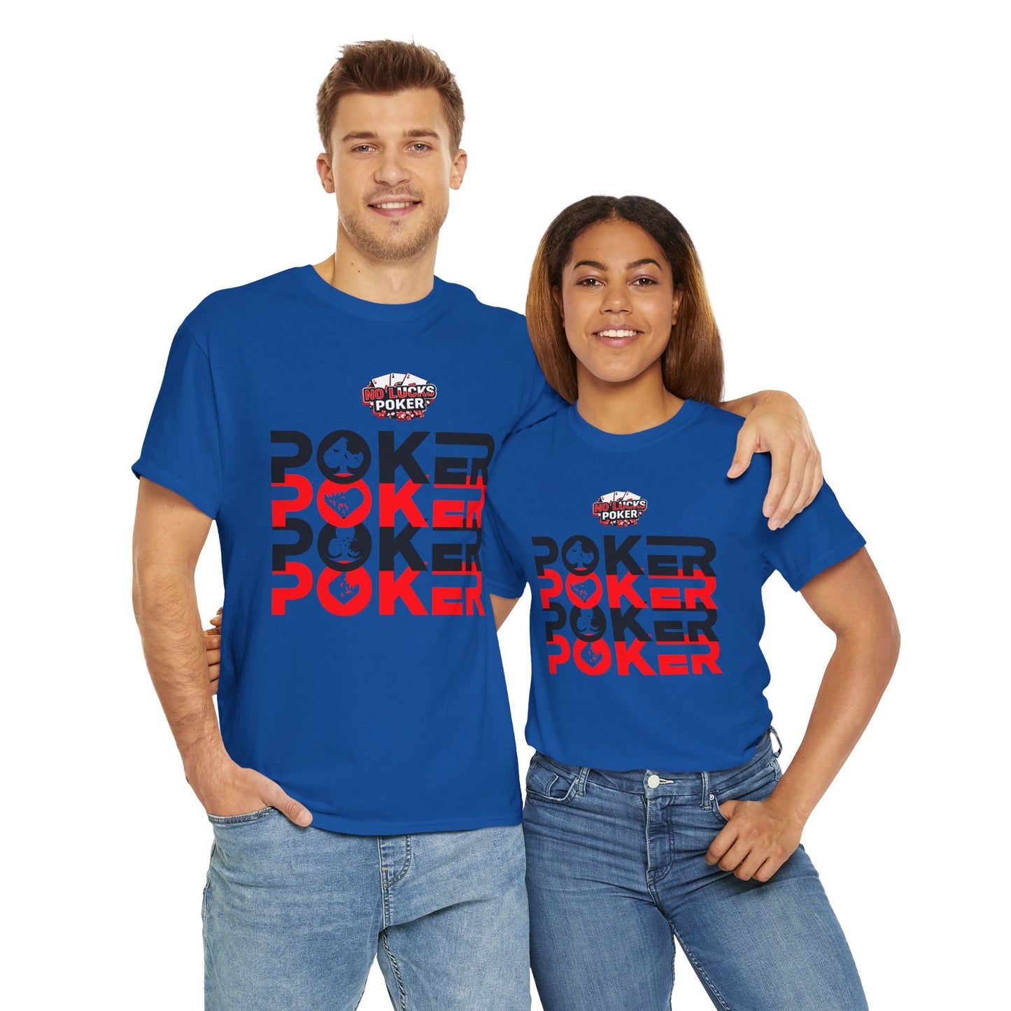 Poker Is Life – Aces & Royal Flush Tee by Zero Lucks
