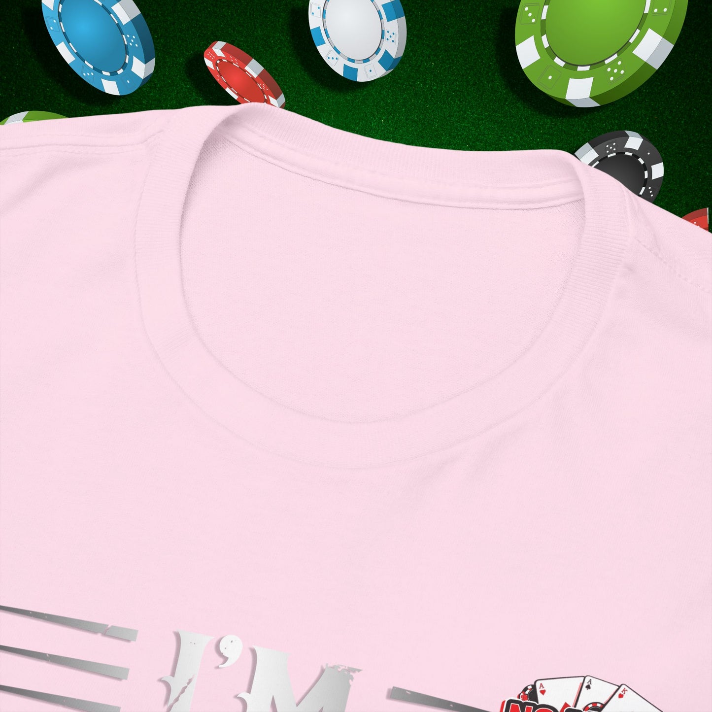 I'm Probably Bluffing Unisex Heavy Cotton Tee