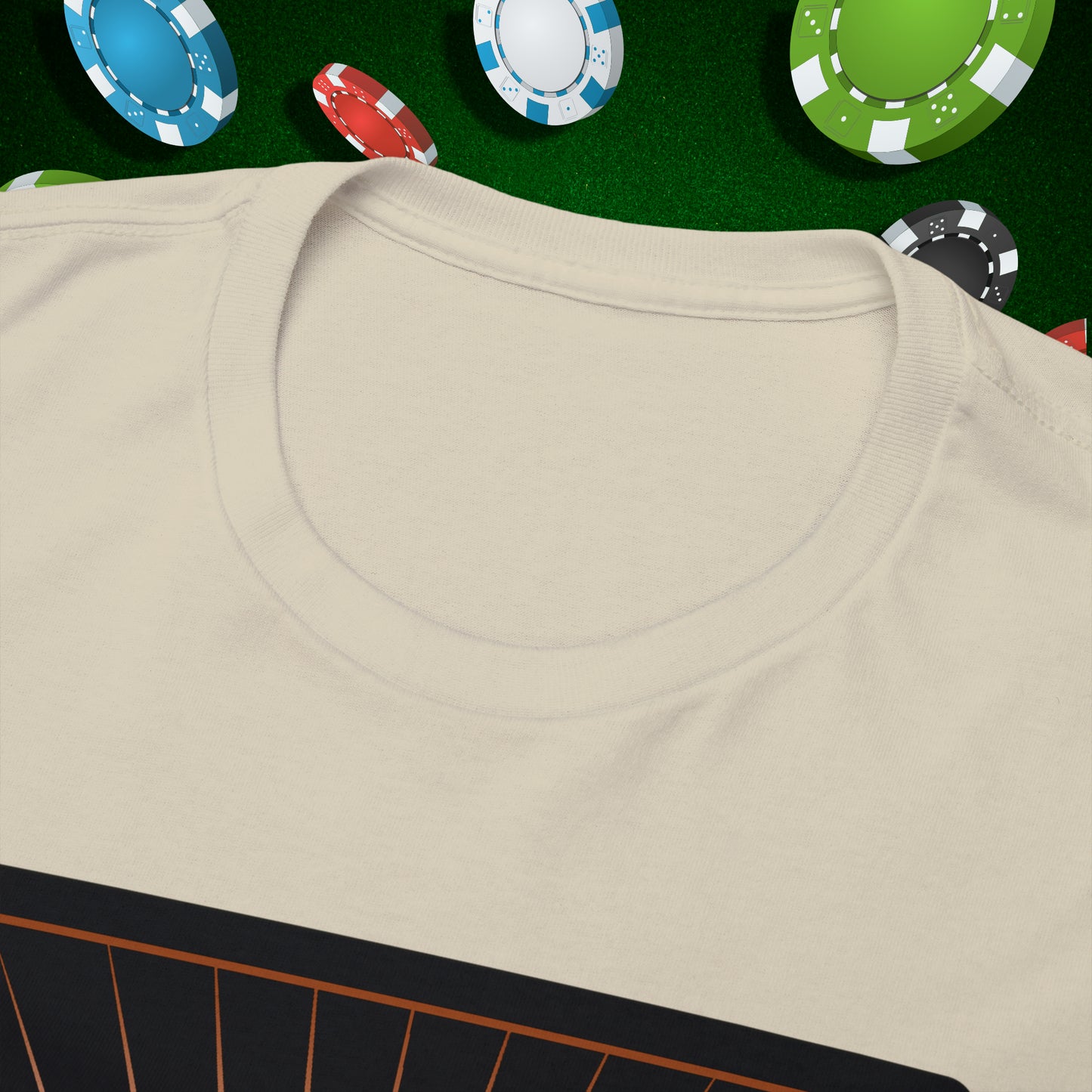 No Lucks Given Angry Jack of Hearts Copper Poker T-Shirt Must have Good Luck All-in