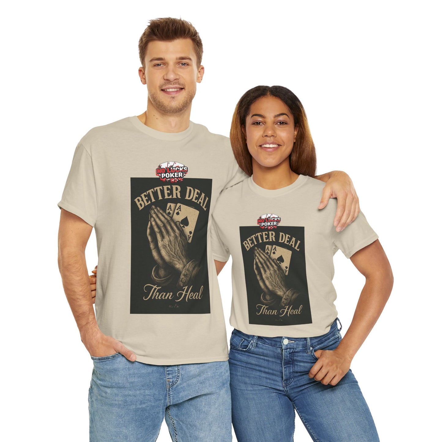 No Prayers Just Play Poker T-Shirt | Zero Lucks – Skill Over Superstition