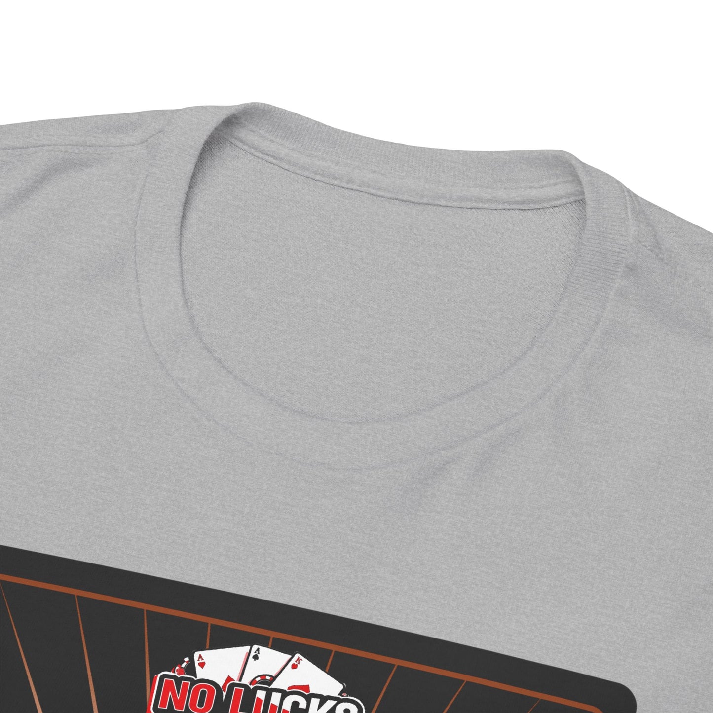 No Lucks Given – Angry Queen of Spades Poker Tee (Copper Edition)