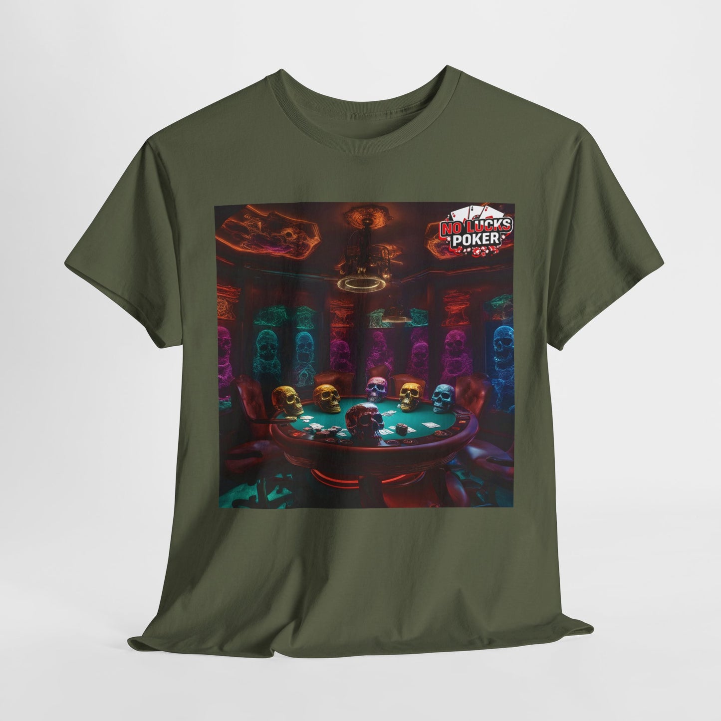 Game Over! No Lucks Given unisex heavy cotton tee