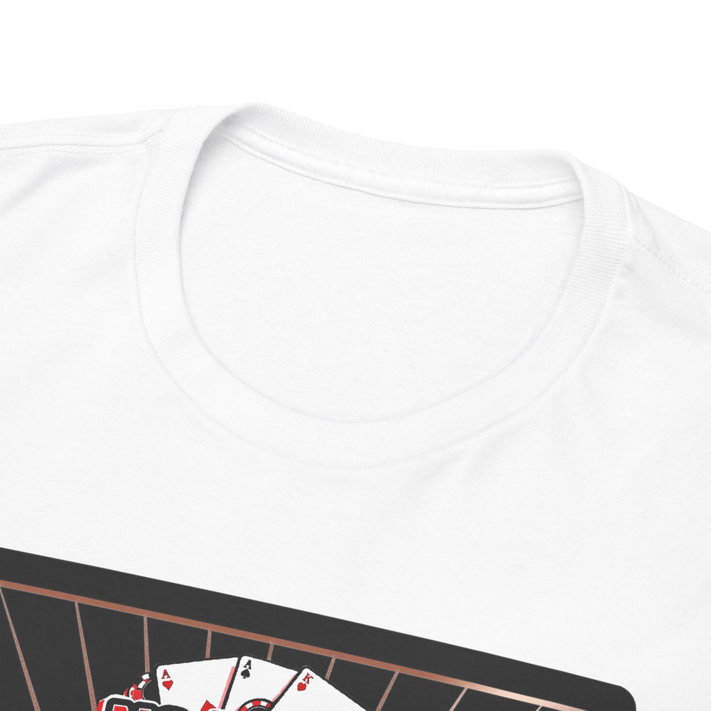 No Lucks Given: Ace of Hearts & Axes – Poker T-Shirt
