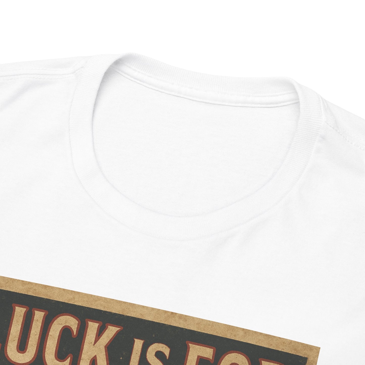 Luck is for Losers Poker T-Shirt | Zero Lucks – Skill Over Chance