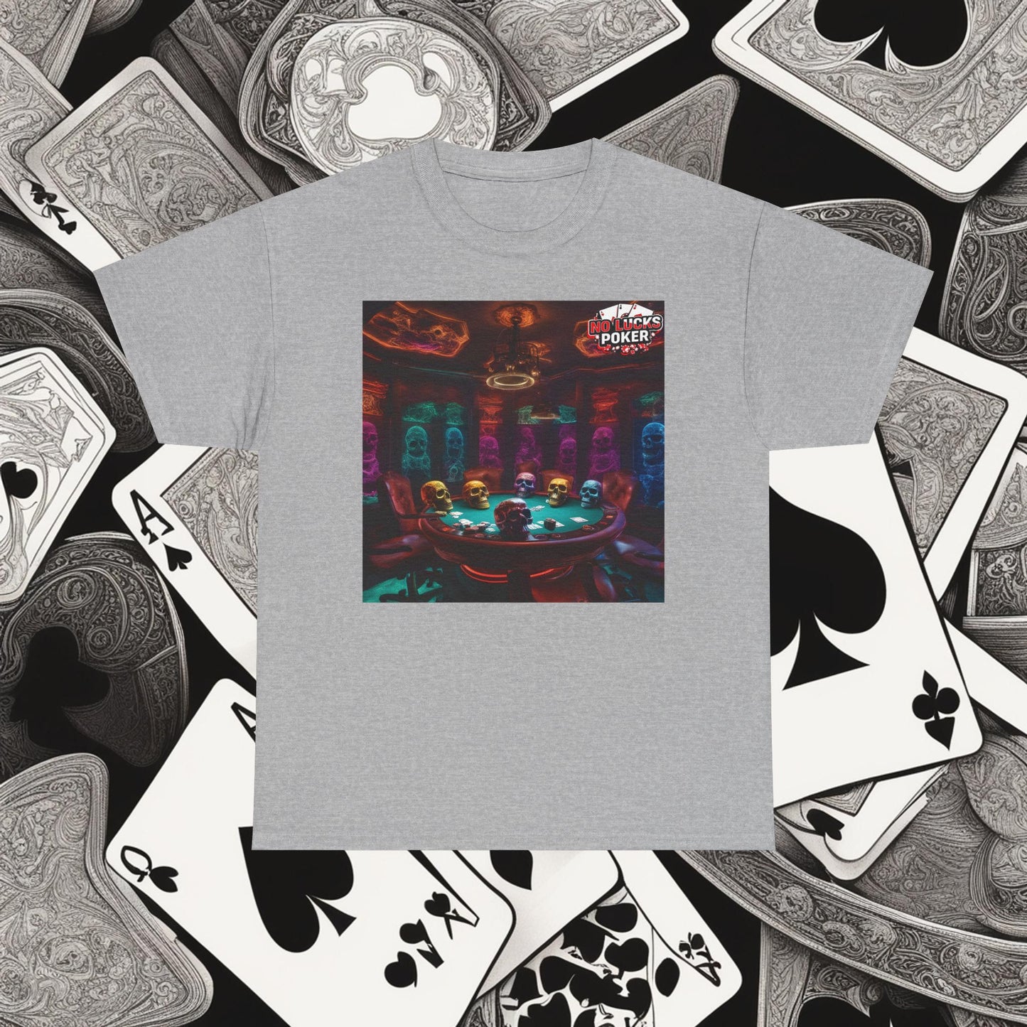 Game Over! No Lucks Given unisex heavy cotton tee