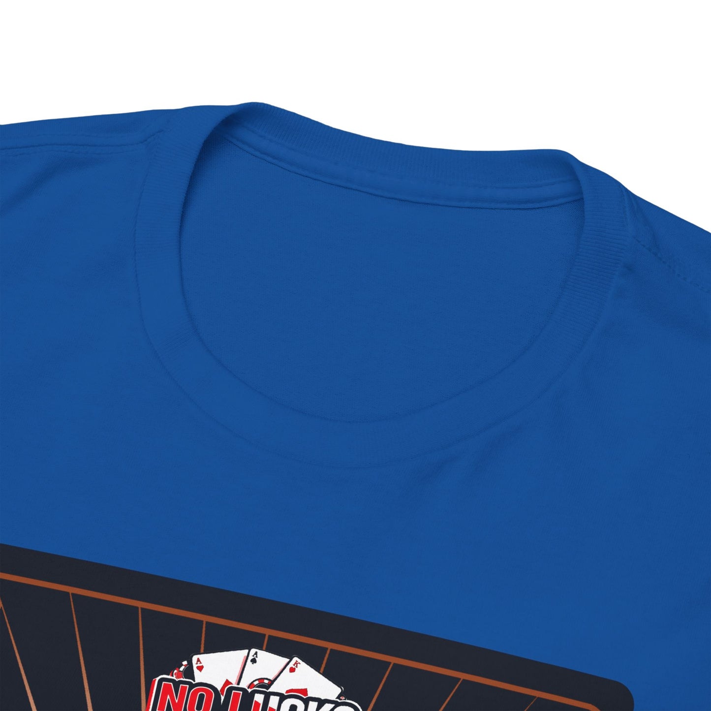 No Lucks Given Royal Skull King of Diamonds Copper Poker T-Shirt Must have Good Luck All-in