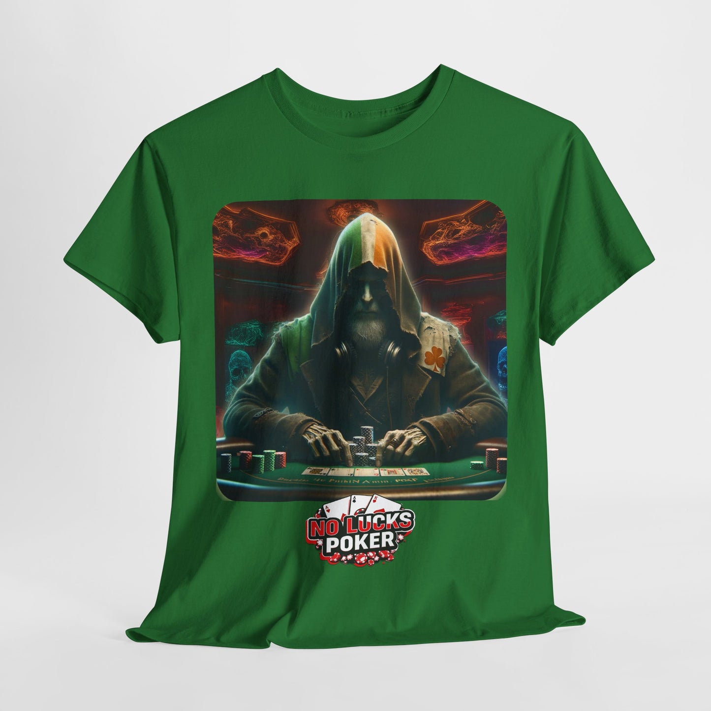 Irish Poker Player Celtic unisex heavy cotton tee Poker Apparel