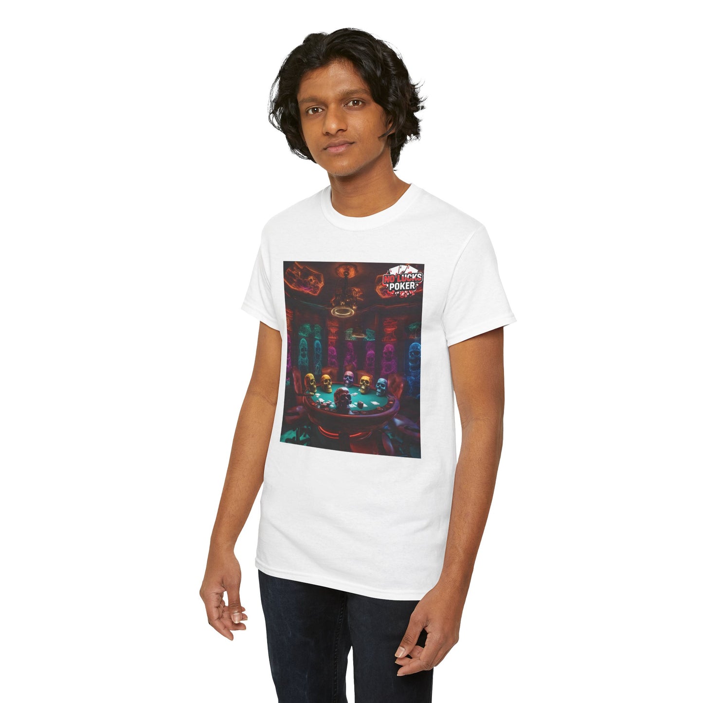 Game Over! No Lucks Given unisex heavy cotton tee