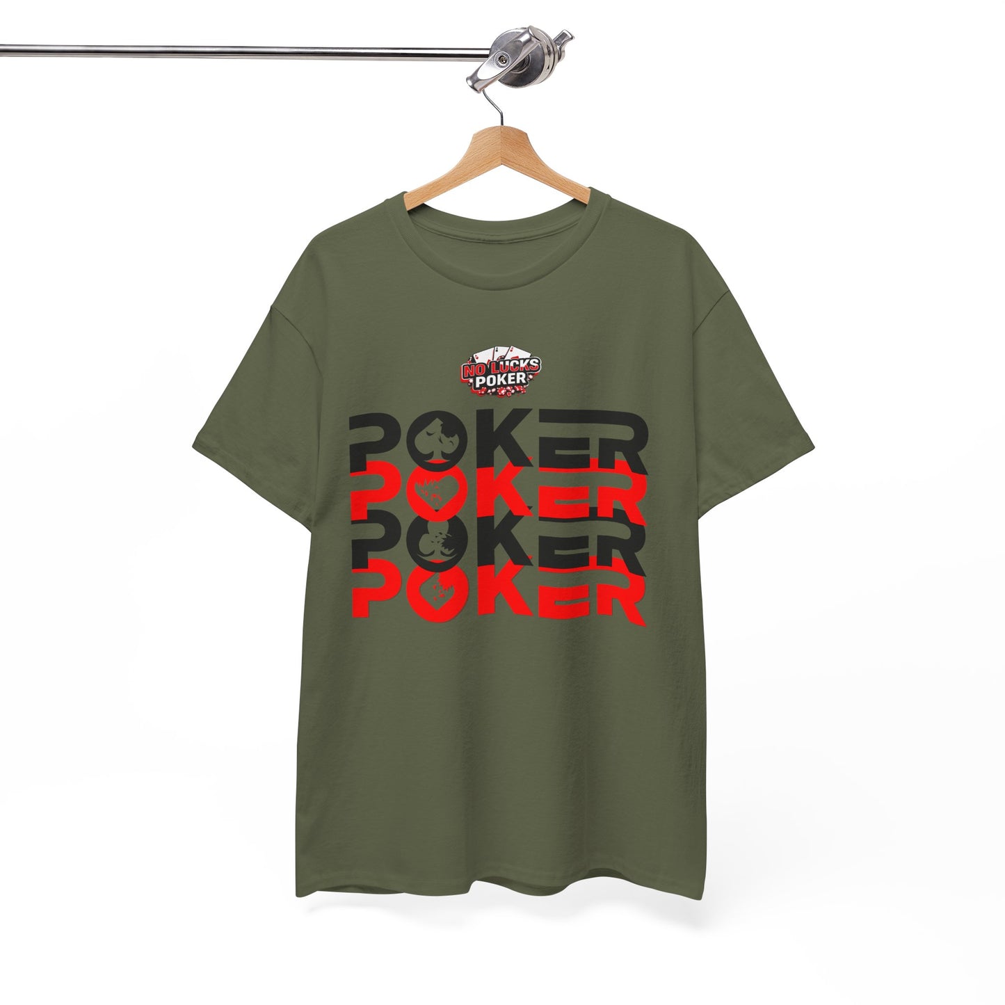 Poker Is Life – Aces & Royal Flush Tee by Zero Lucks