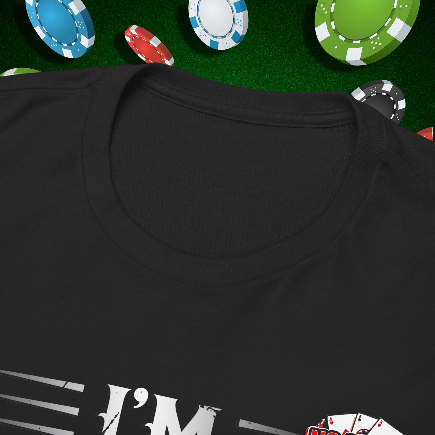 I'm Probably Bluffing Unisex Heavy Cotton Tee