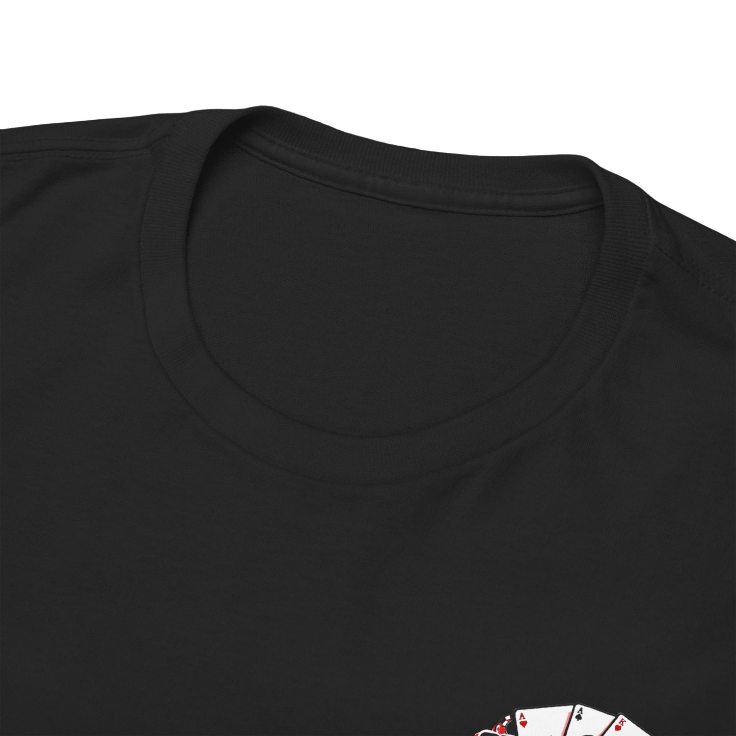 No Lucks Given – Spade Poker T-Shirt (Good Luck, All In)