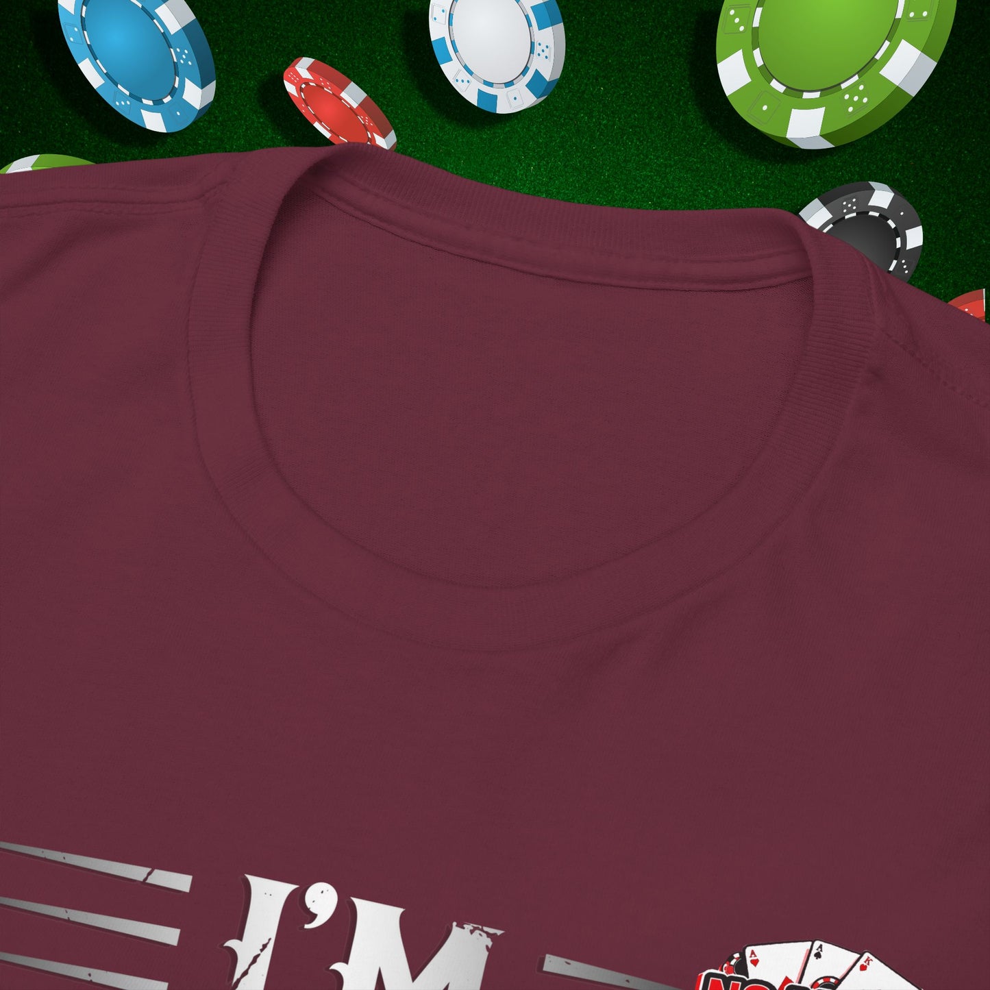 I'm Probably Bluffing Unisex Heavy Cotton Tee