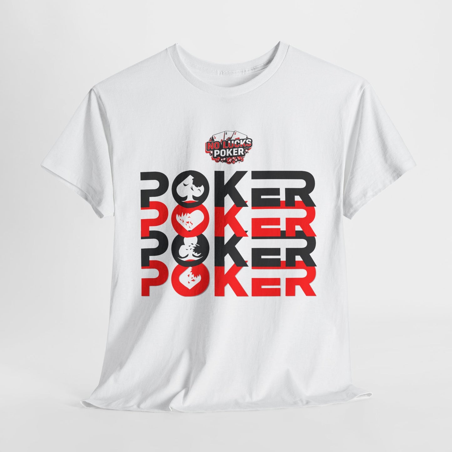 Poker Is Life – Aces & Royal Flush Tee by Zero Lucks