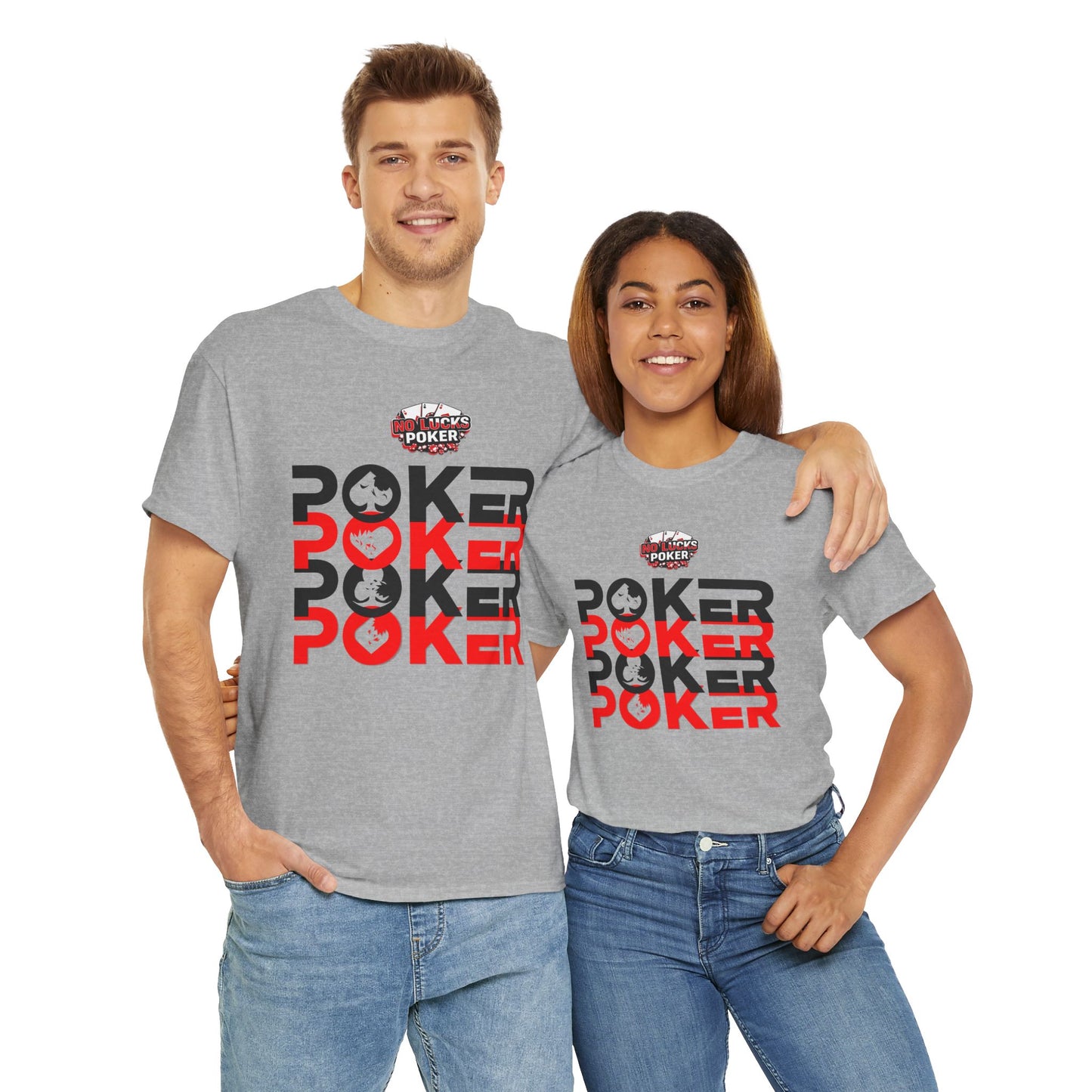 Poker Is Life – Aces & Royal Flush Tee by Zero Lucks