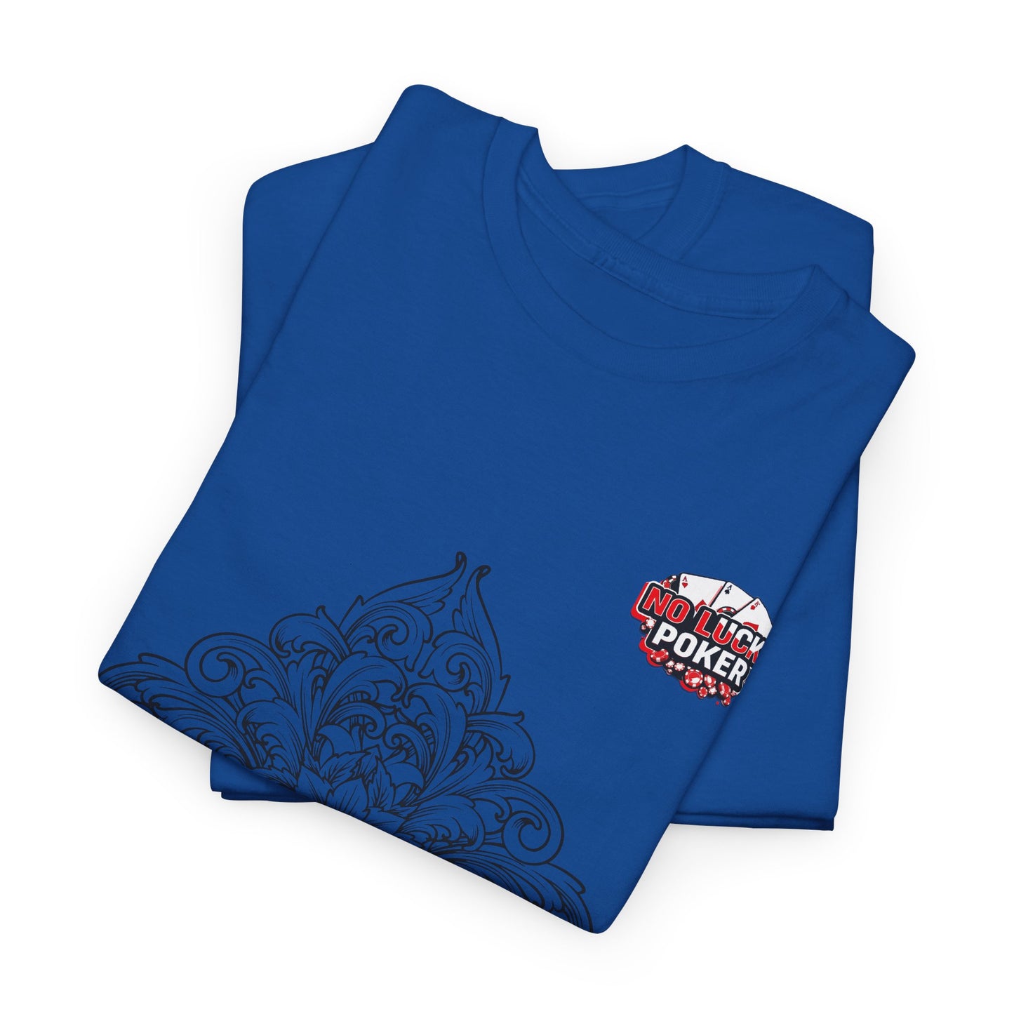 No Lucks Given – Spade Poker T-Shirt (Good Luck, All In)