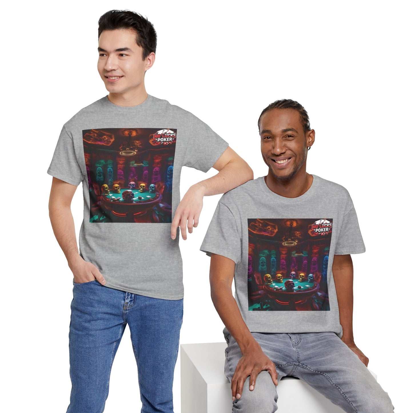 Game Over! No Lucks Given unisex heavy cotton tee
