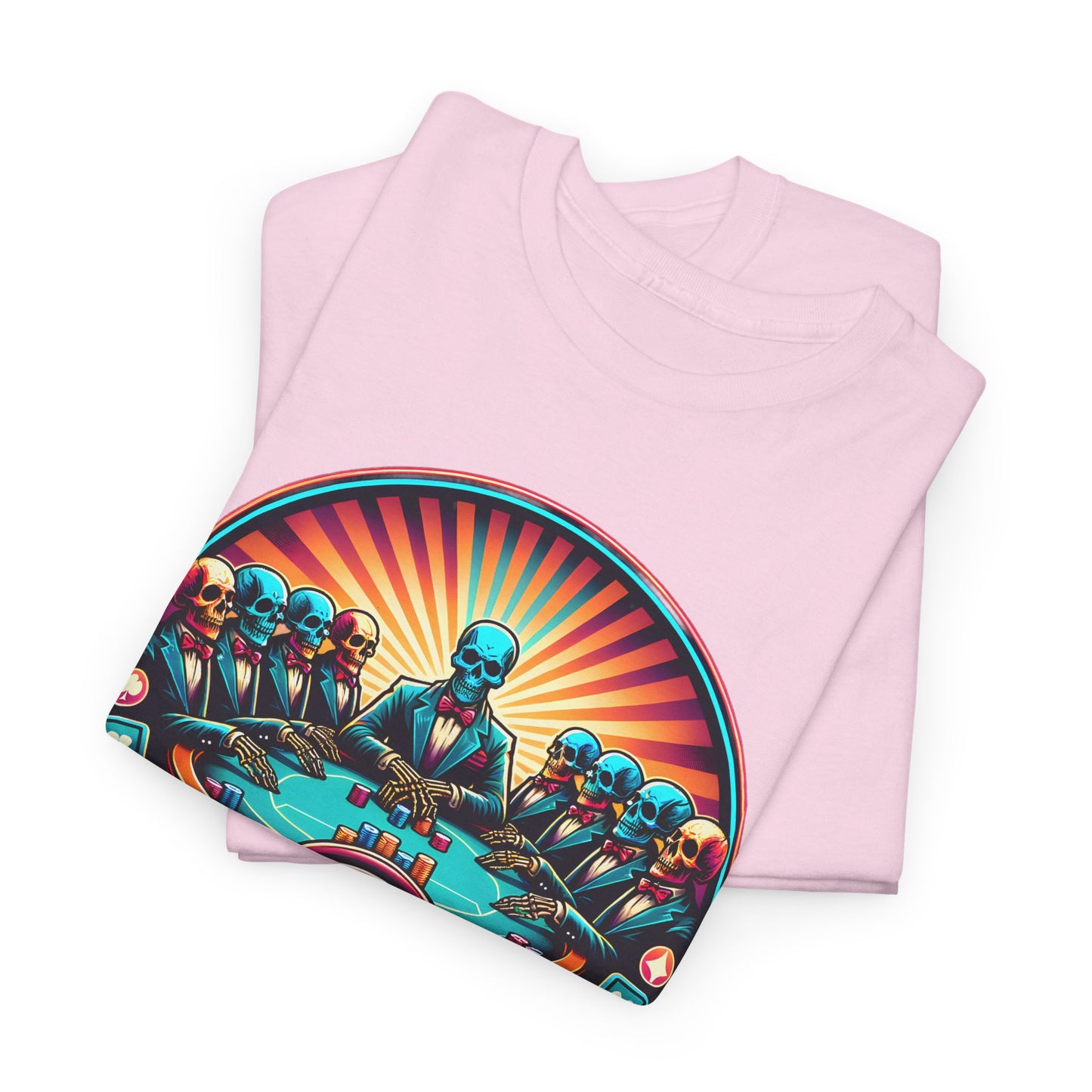 Zero Lucks Given unisex heavy cotton tee Poker Apparel