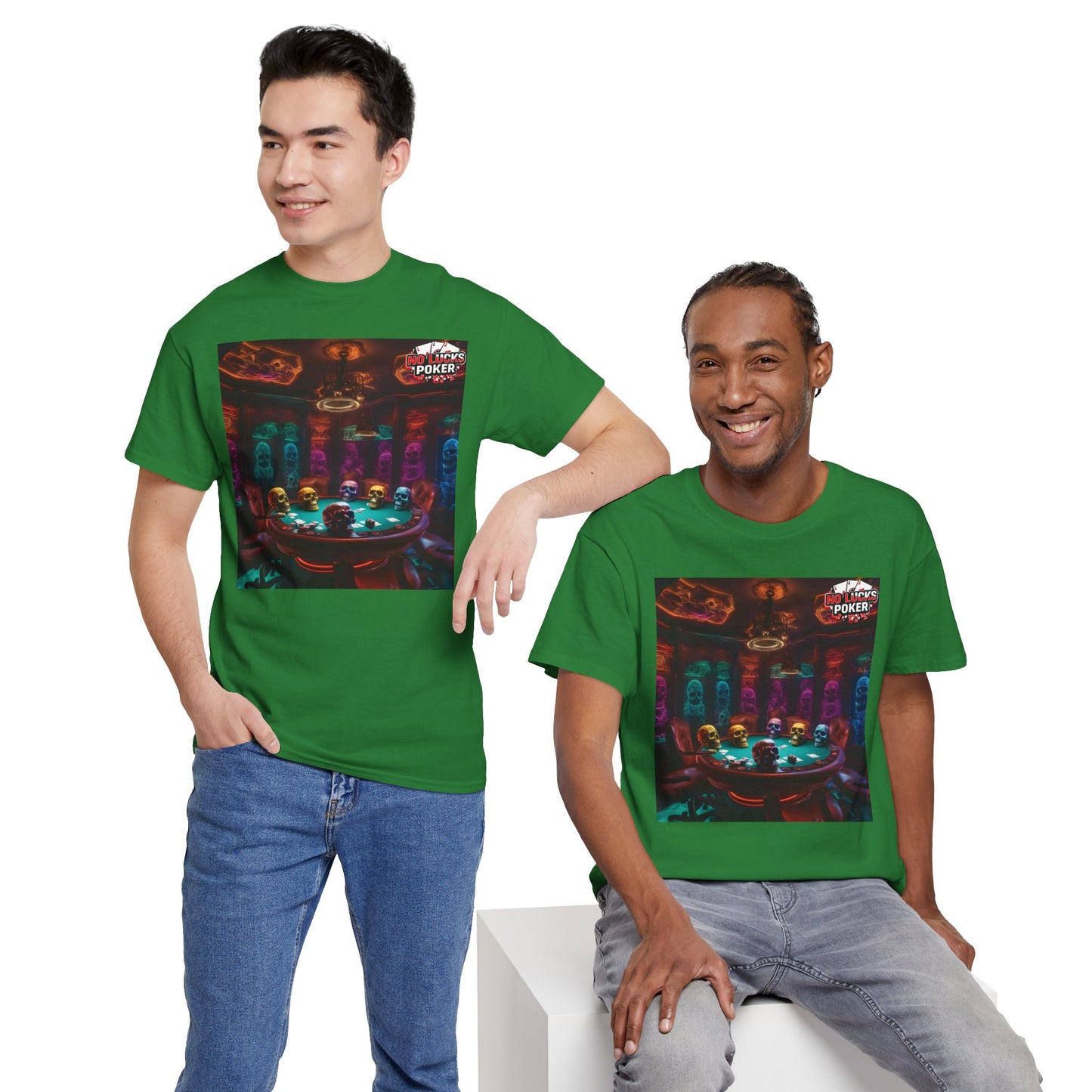 Game Over! No Lucks Given unisex heavy cotton tee