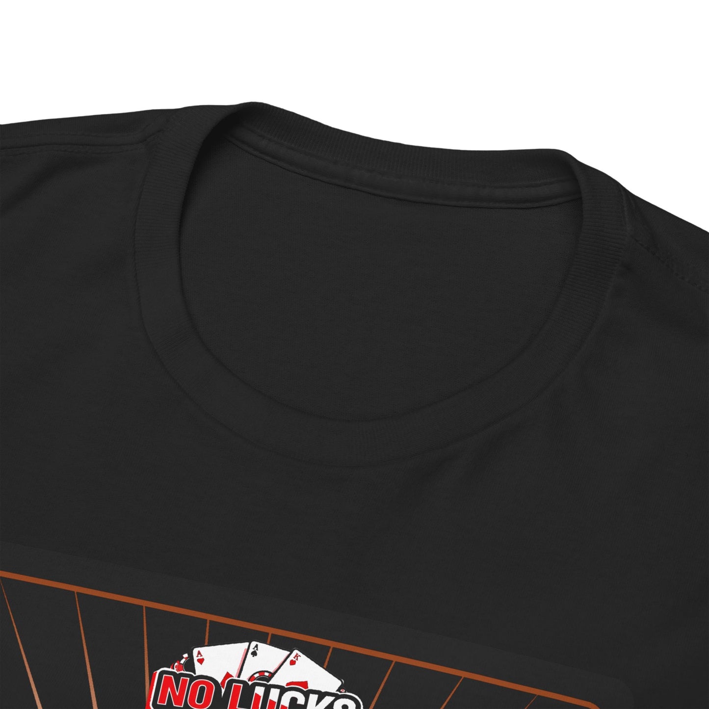 No Lucks Given – Angry Queen of Spades Poker Tee (Copper Edition)