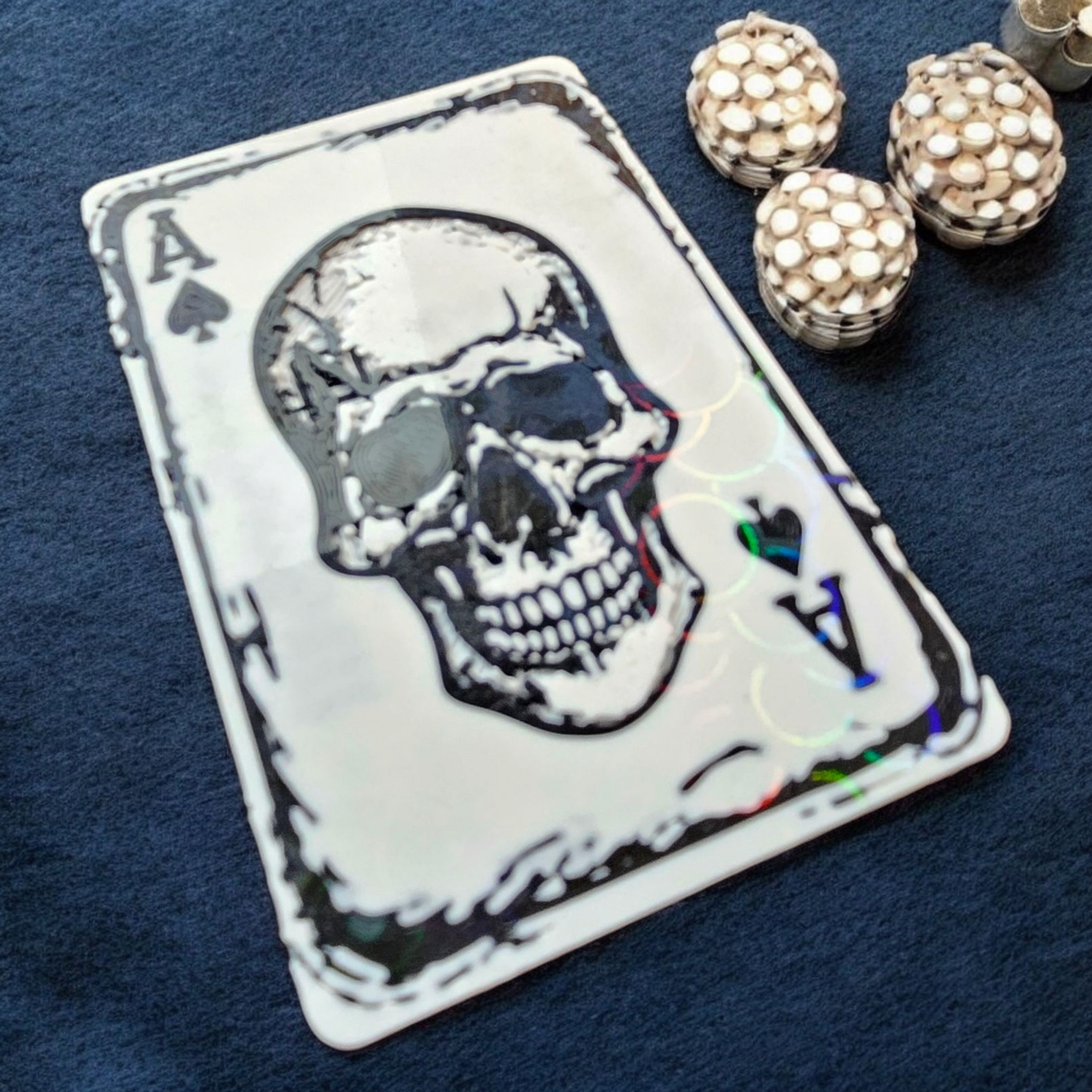 Custom 3D Printed Poker Cut Card – Personalized Text or Design (2–4 Colors)