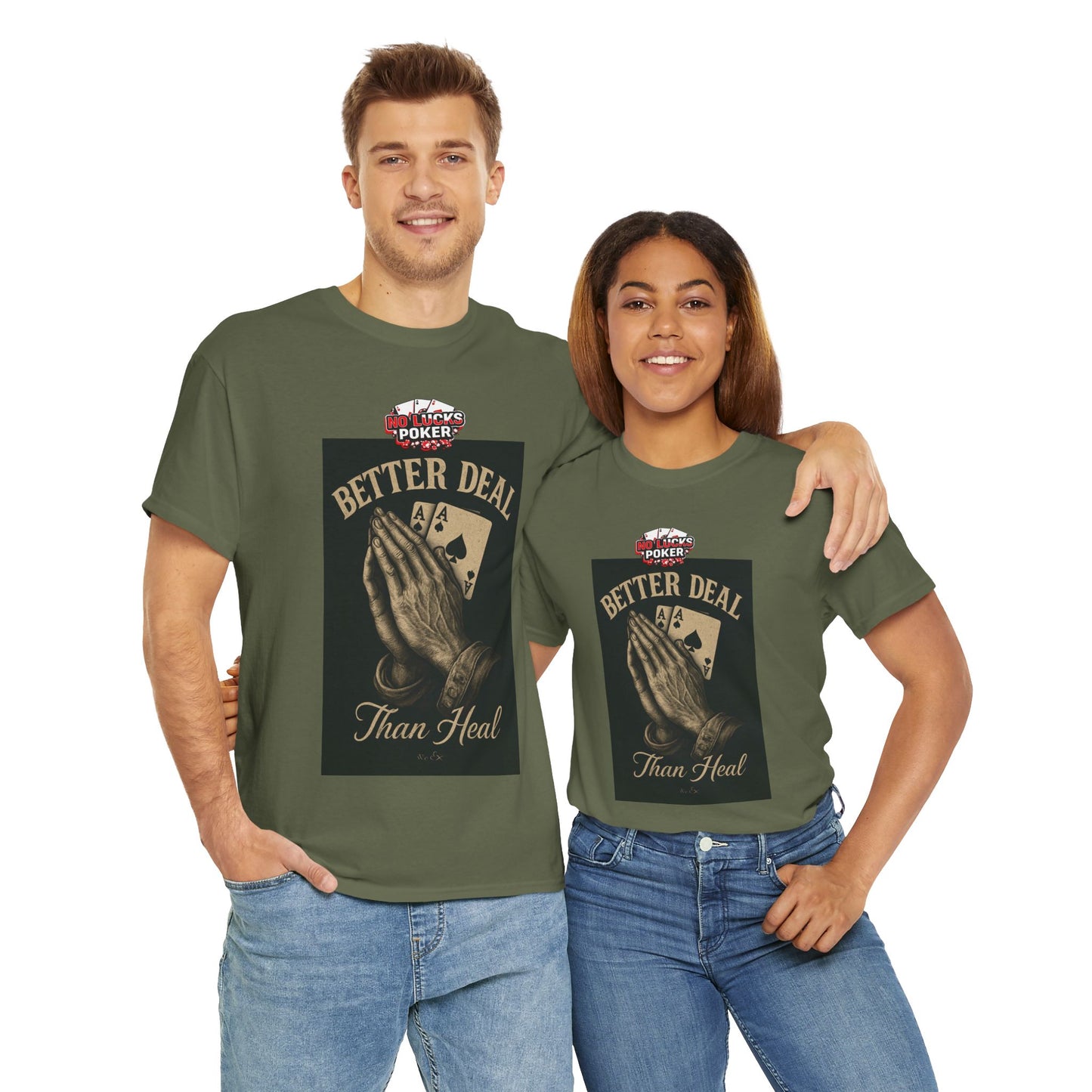 No Prayers Just Play Poker T-Shirt | Zero Lucks – Skill Over Superstition