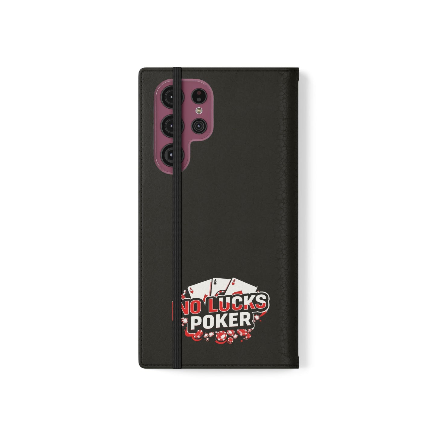 Skill Is My Shield Poker Phone Case | Zero Lucks – Ace of Spades & Crossed Swords – iPhone & Android Phone Cover