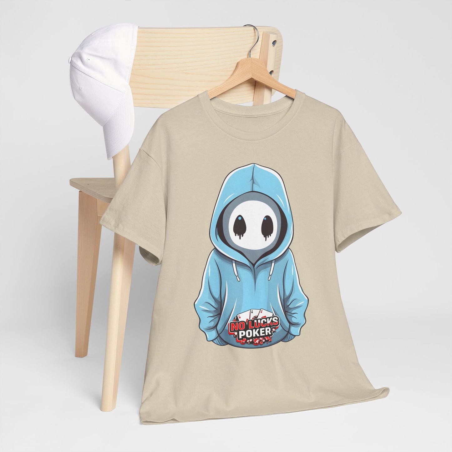 No Lucks Given – Mysterious Hoodie Player Tee (All-In Edition)