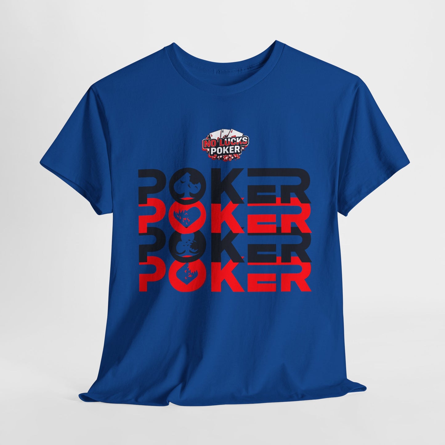 Poker Is Life – Aces & Royal Flush Tee by Zero Lucks