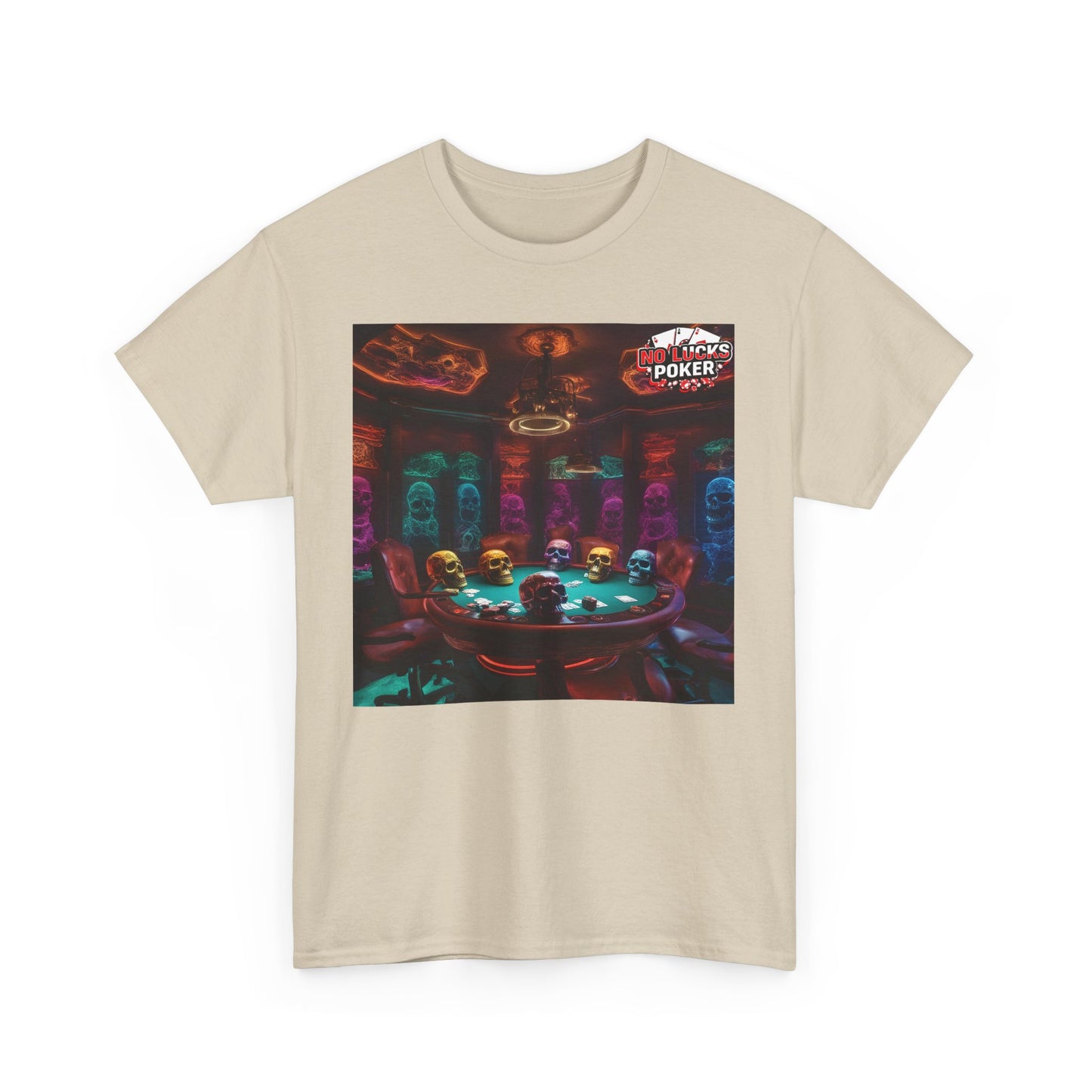 Game Over! No Lucks Given unisex heavy cotton tee