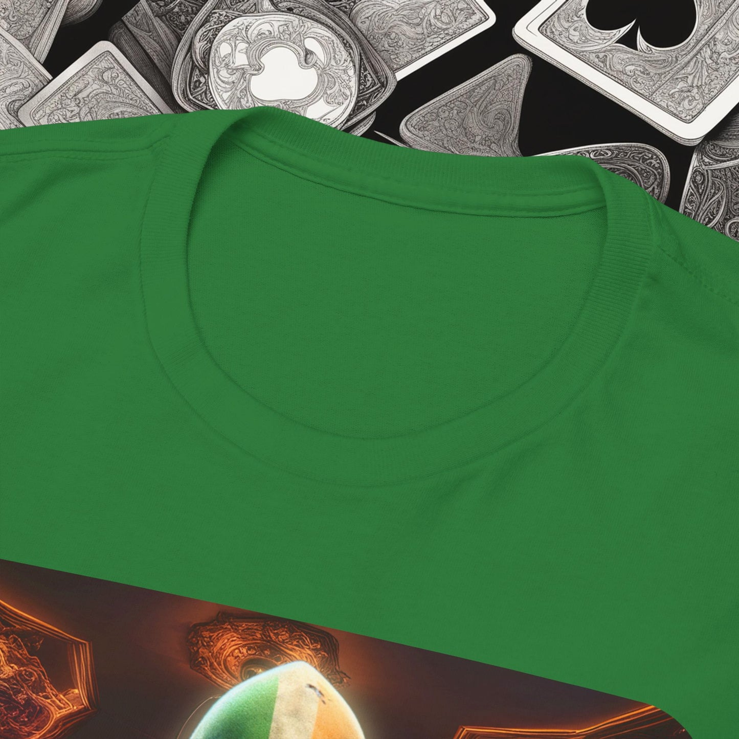Irish Poker Player Celtic unisex heavy cotton tee Poker Apparel