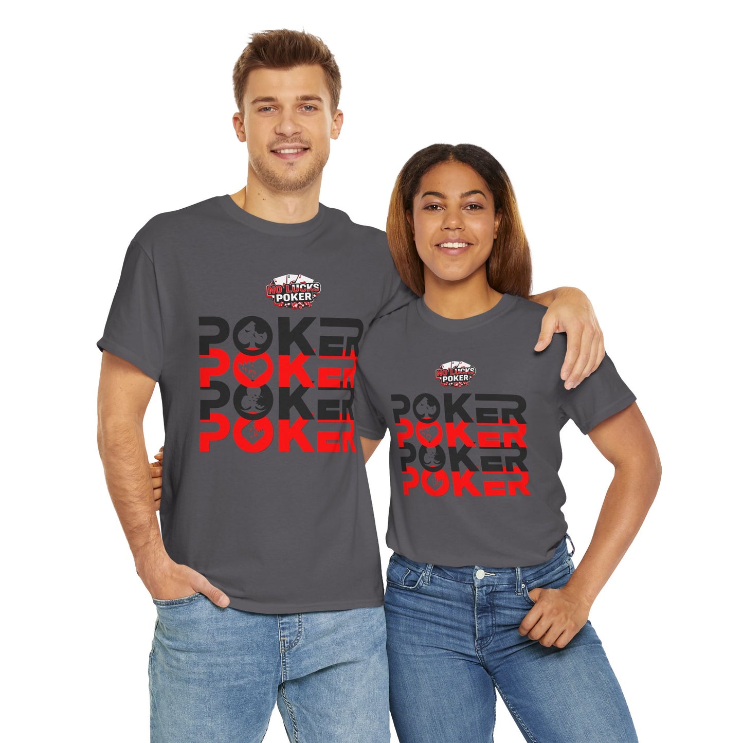 Poker Is Life – Aces & Royal Flush Tee by Zero Lucks