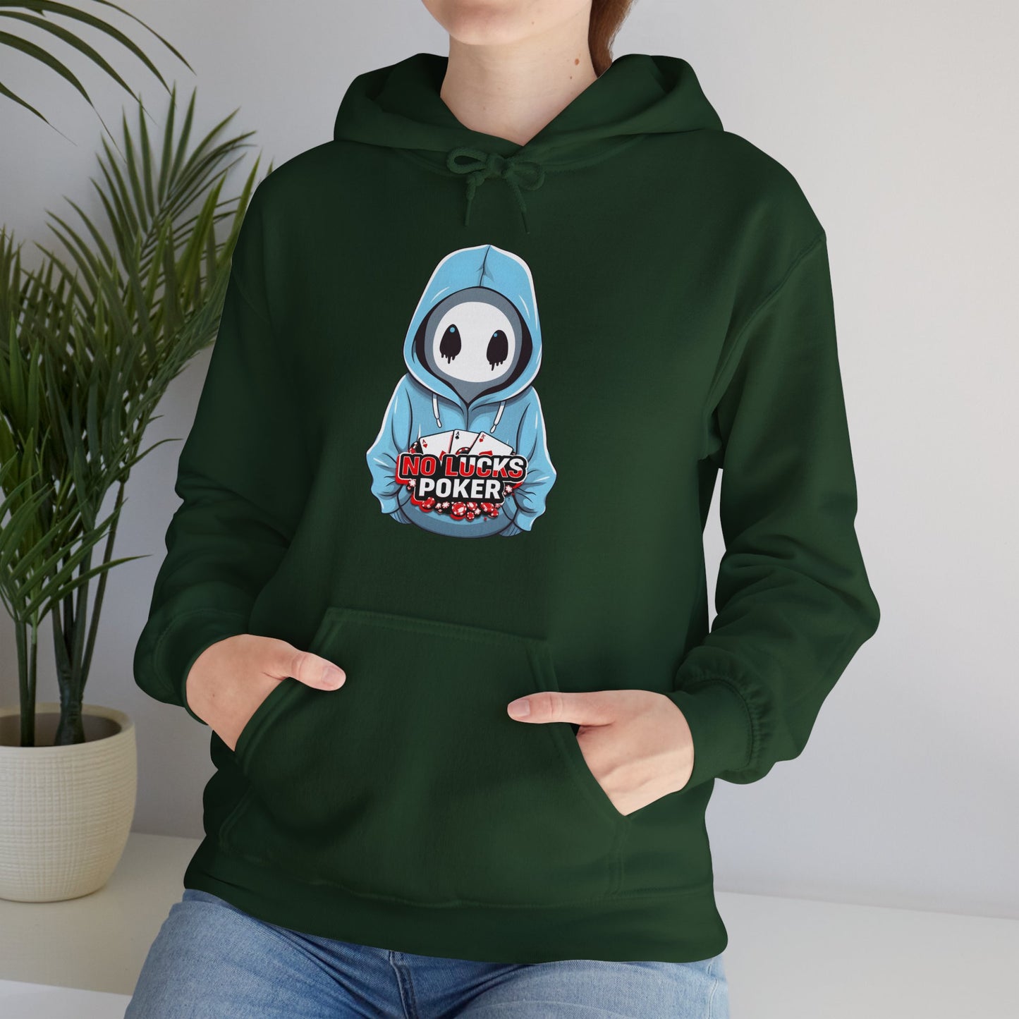 No Lucks Given Mysterious Hoodie – Play Bold. Stay Hidden