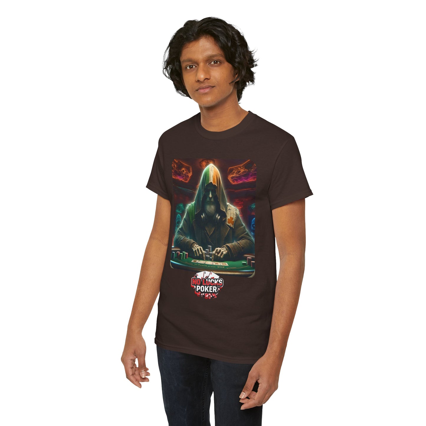 Irish Poker Player Celtic unisex heavy cotton tee Poker Apparel