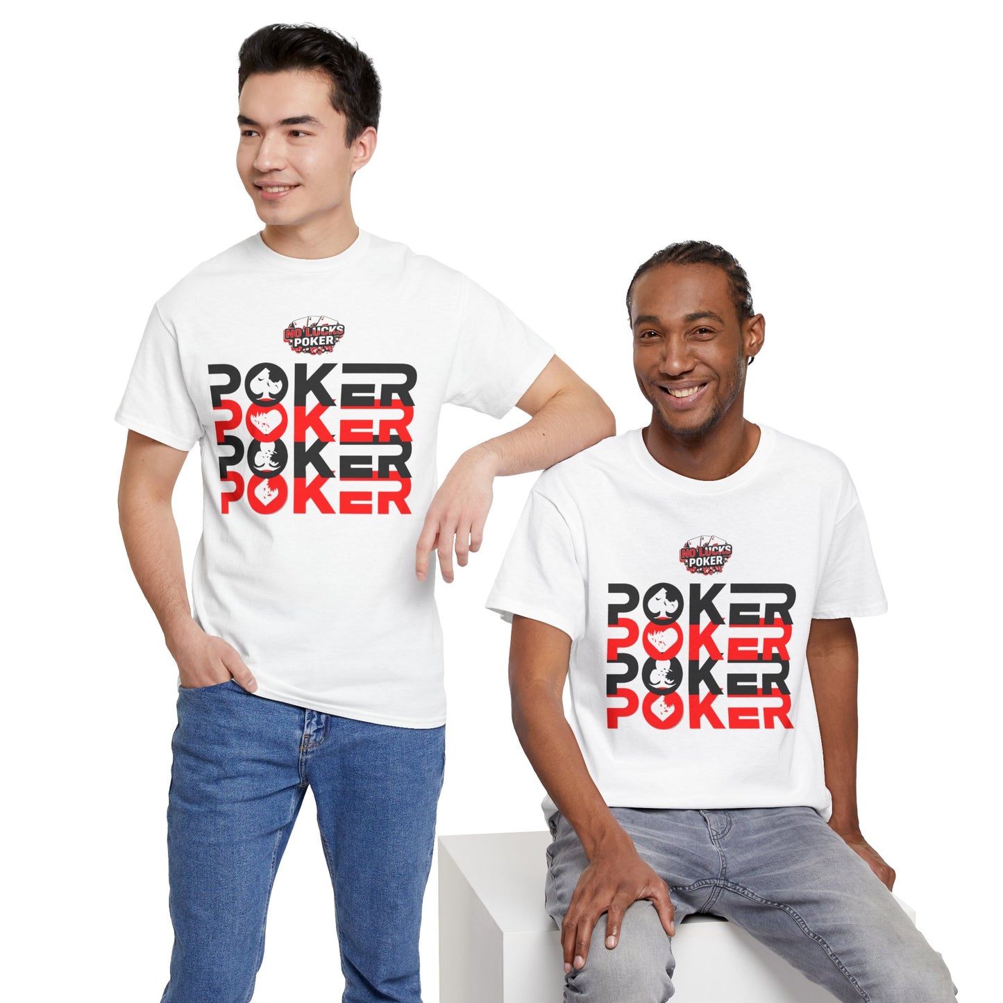 Poker Is Life – Aces & Royal Flush Tee by Zero Lucks