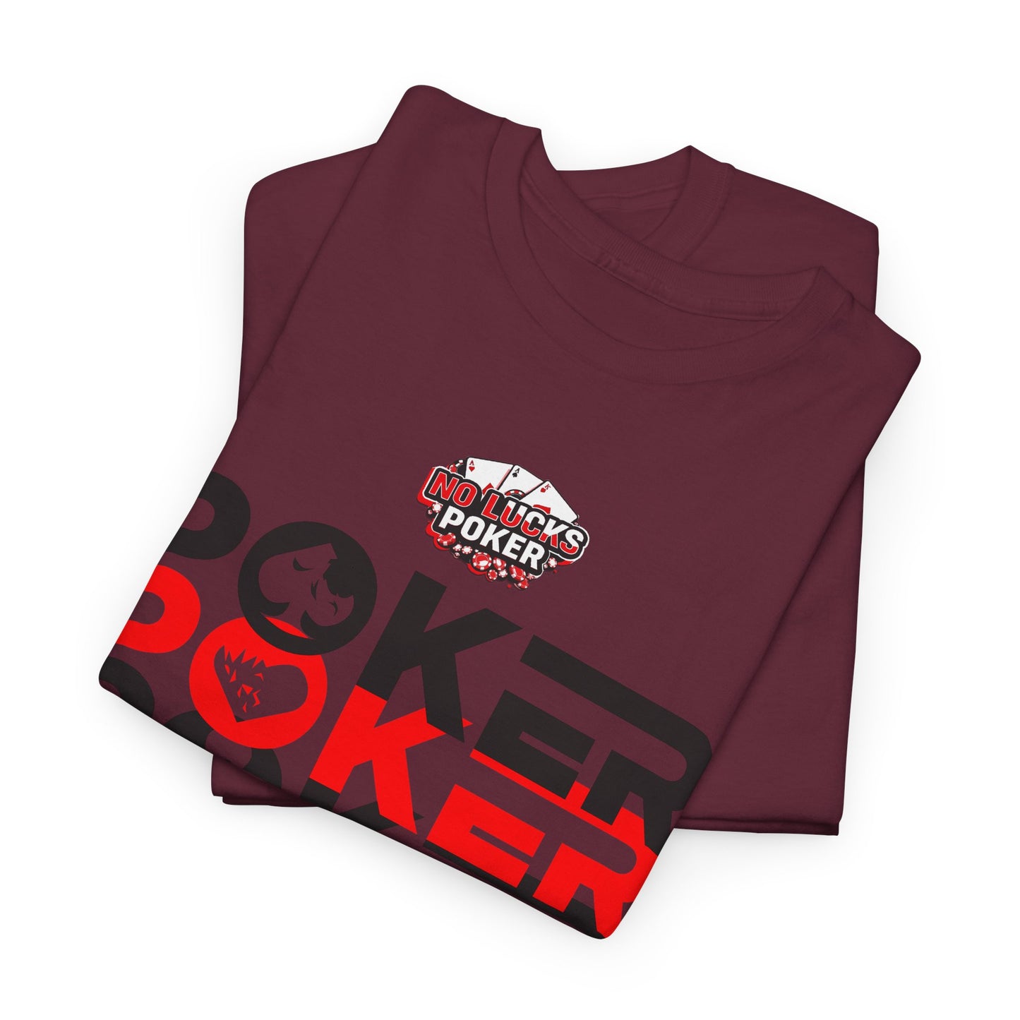 Poker Is Life – Aces & Royal Flush Tee by Zero Lucks