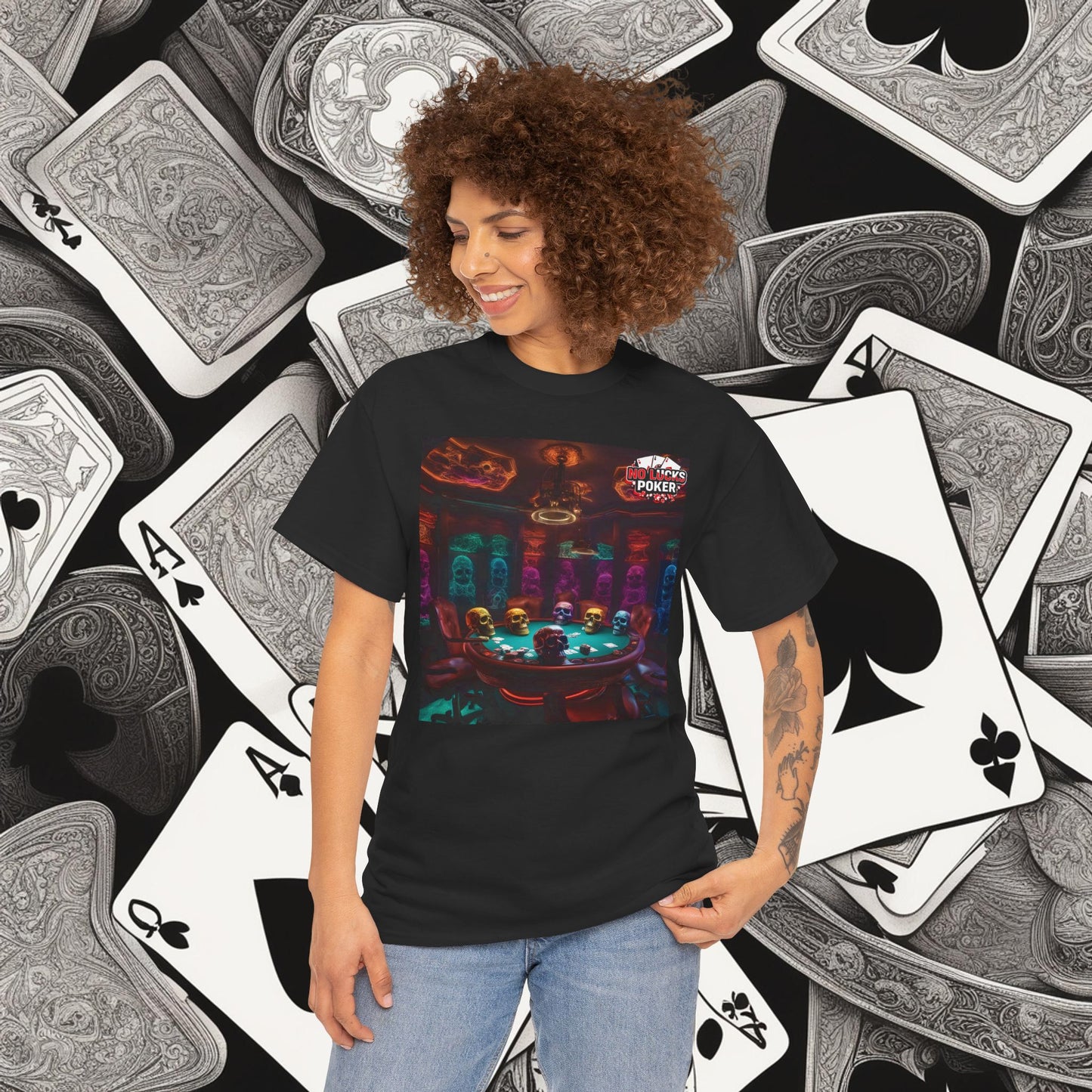 Game Over! No Lucks Given unisex heavy cotton tee