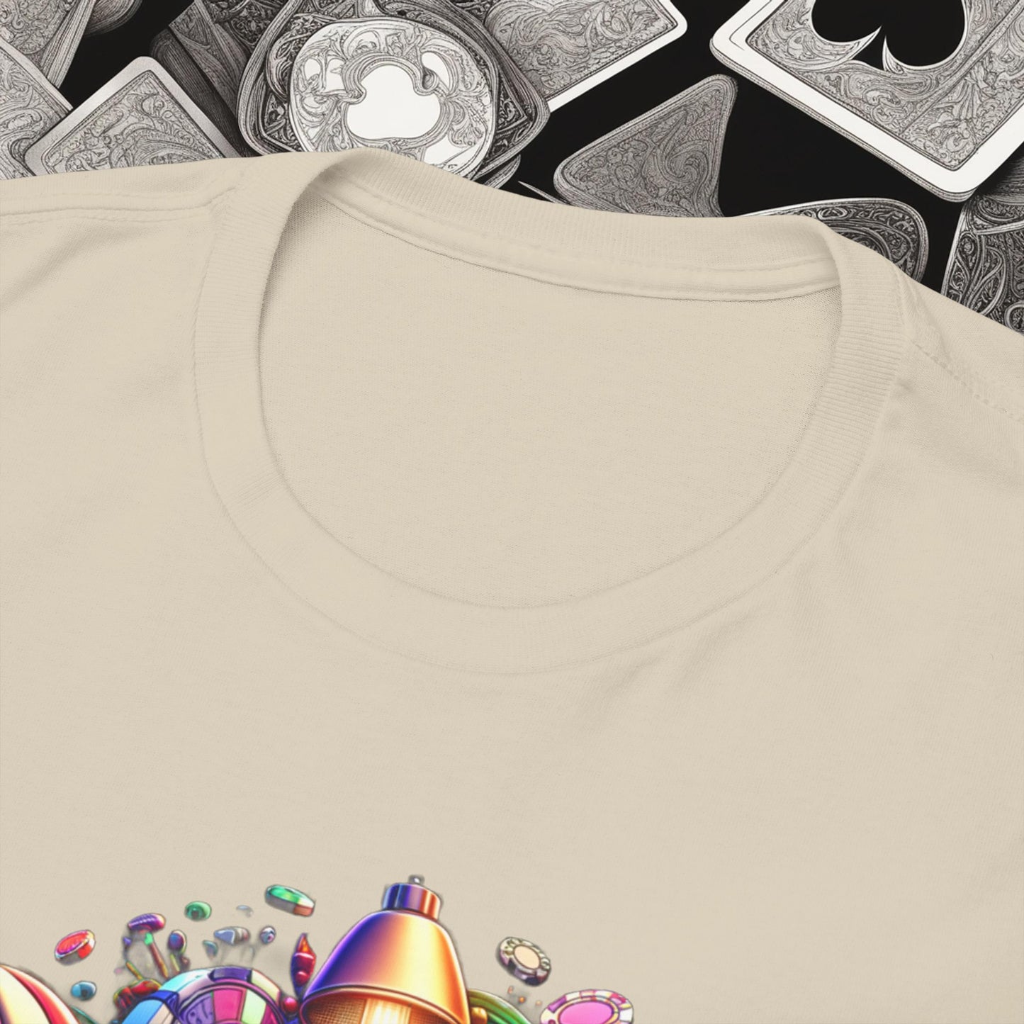 I'm Just here for the Pot unisex heavy cotton tee Poker Apparel