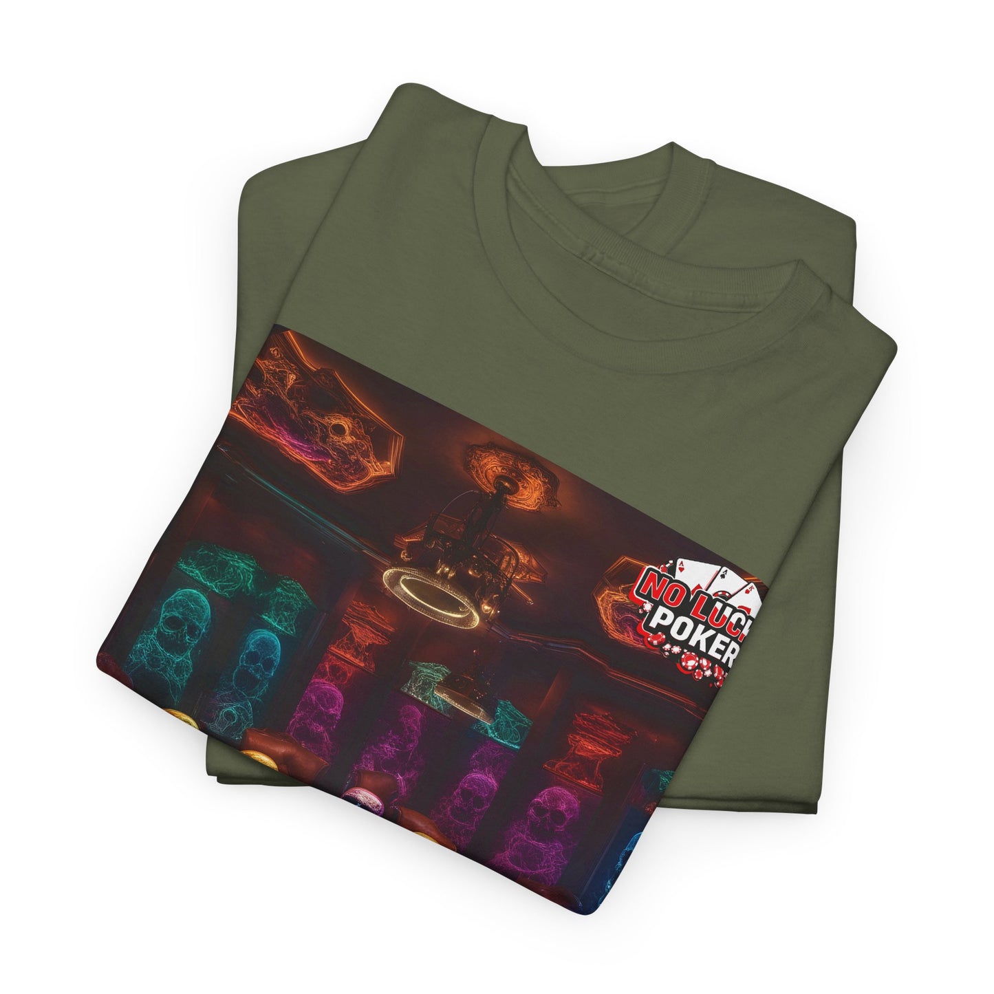 Game Over! No Lucks Given unisex heavy cotton tee