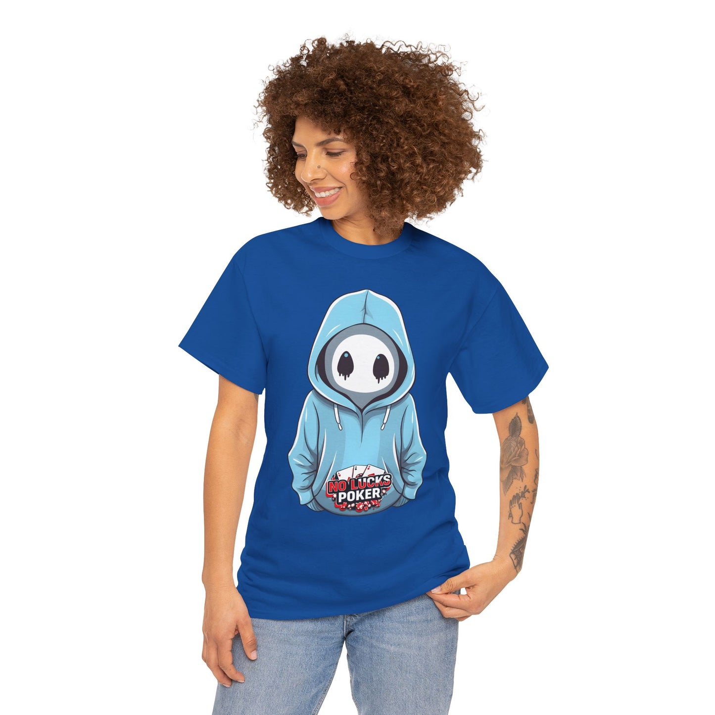 No Lucks Given – Mysterious Hoodie Player Tee (All-In Edition)