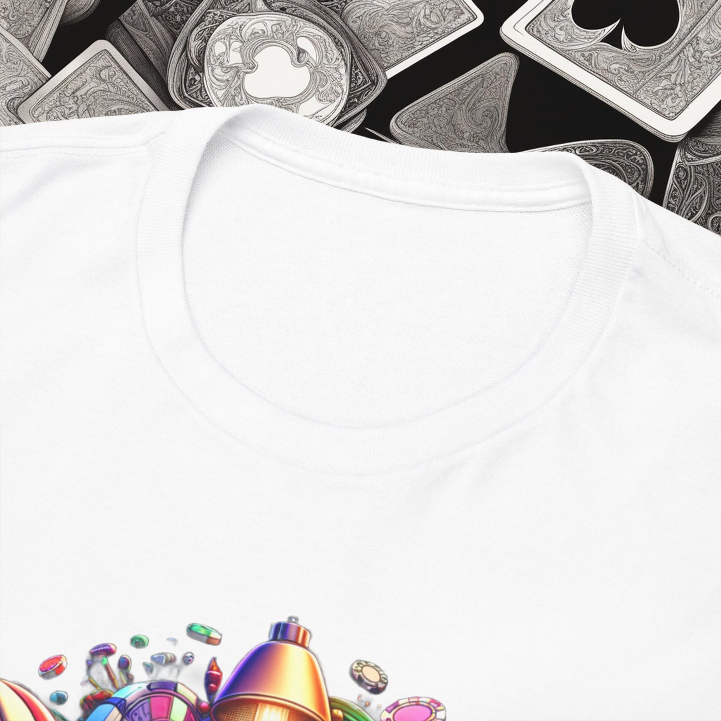 I'm Just here for the Pot unisex heavy cotton tee Poker Apparel