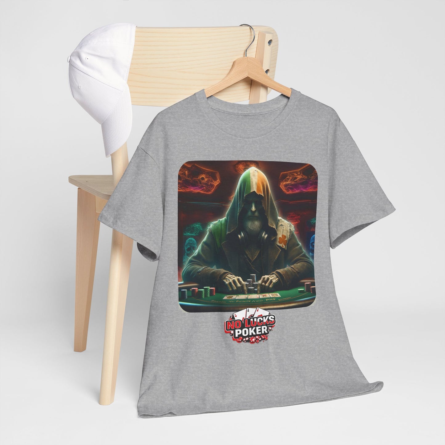 Irish Poker Player Celtic unisex heavy cotton tee Poker Apparel