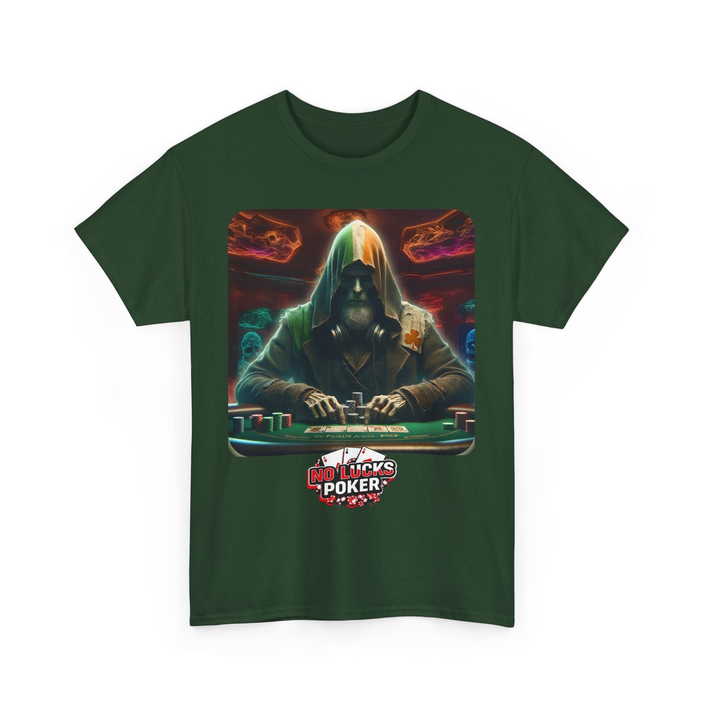 Irish Poker Player Celtic unisex heavy cotton tee Poker Apparel