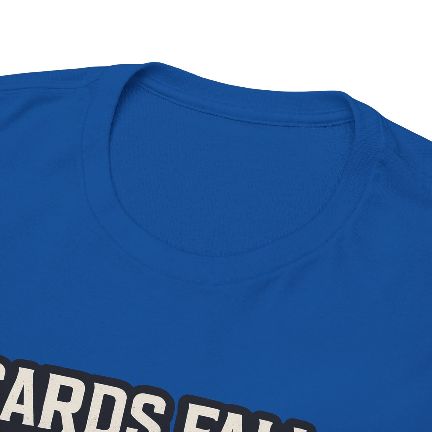 Cards Fall, I Rise Poker T-Shirt | Zero Lucks – Rise Above