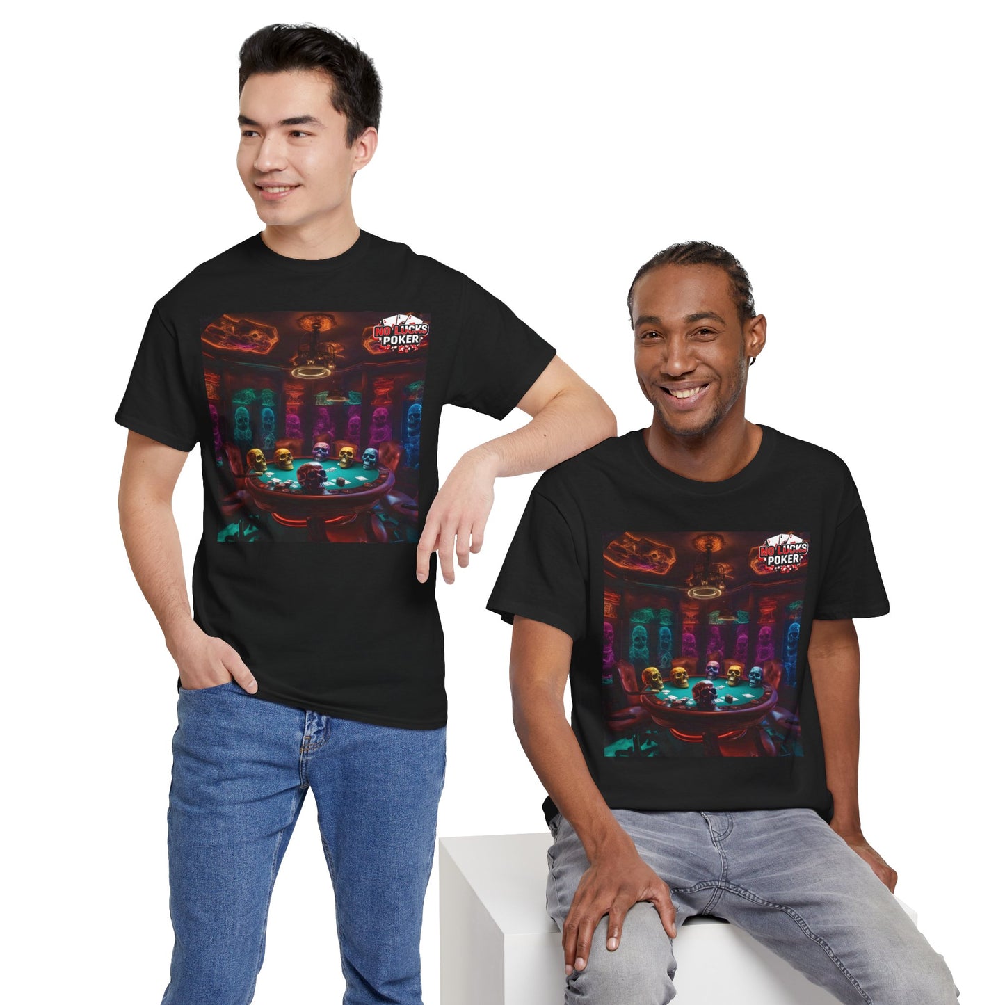 Game Over! No Lucks Given unisex heavy cotton tee