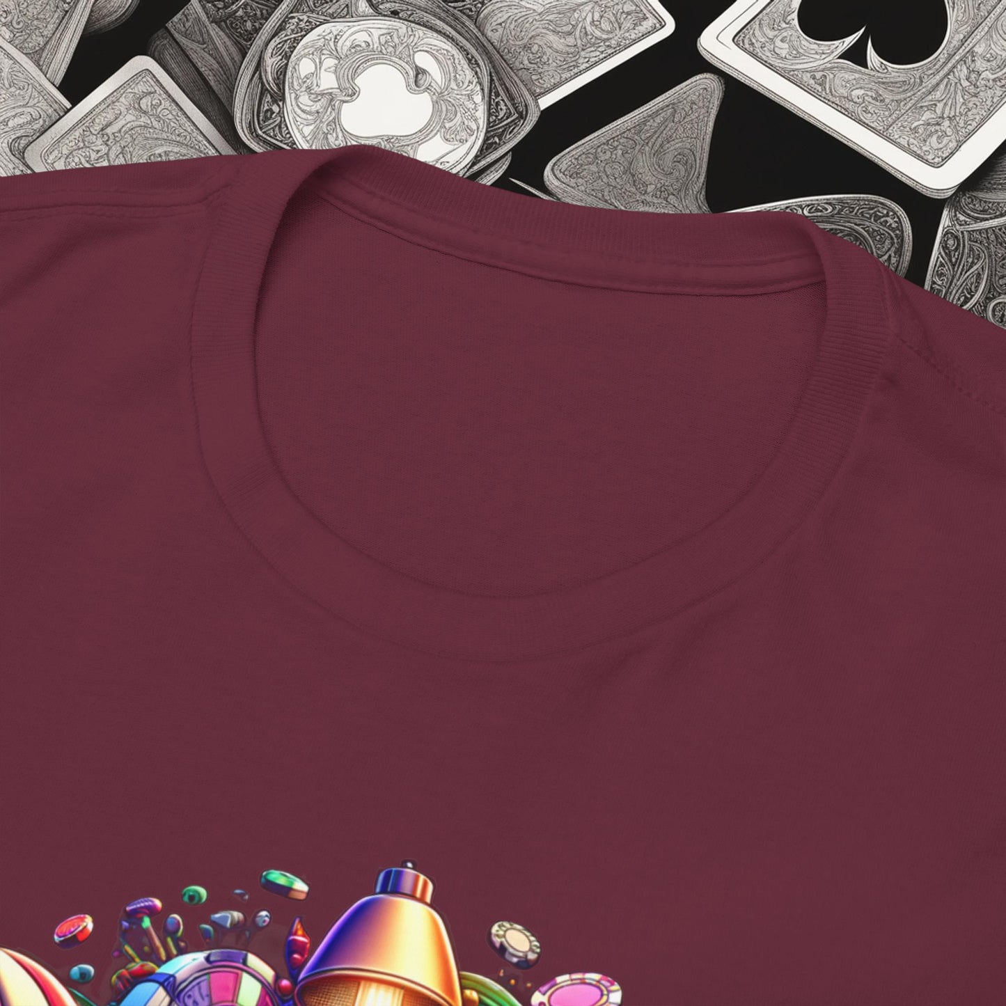 I'm Just here for the Pot unisex heavy cotton tee Poker Apparel