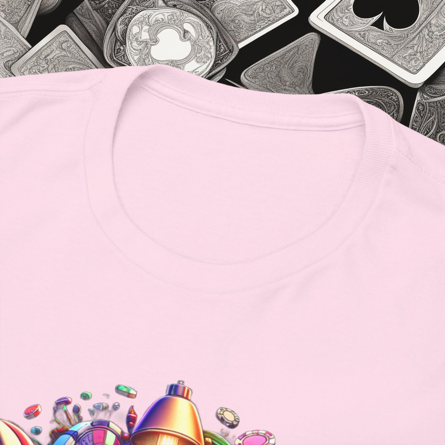 I'm Just here for the Pot unisex heavy cotton tee Poker Apparel