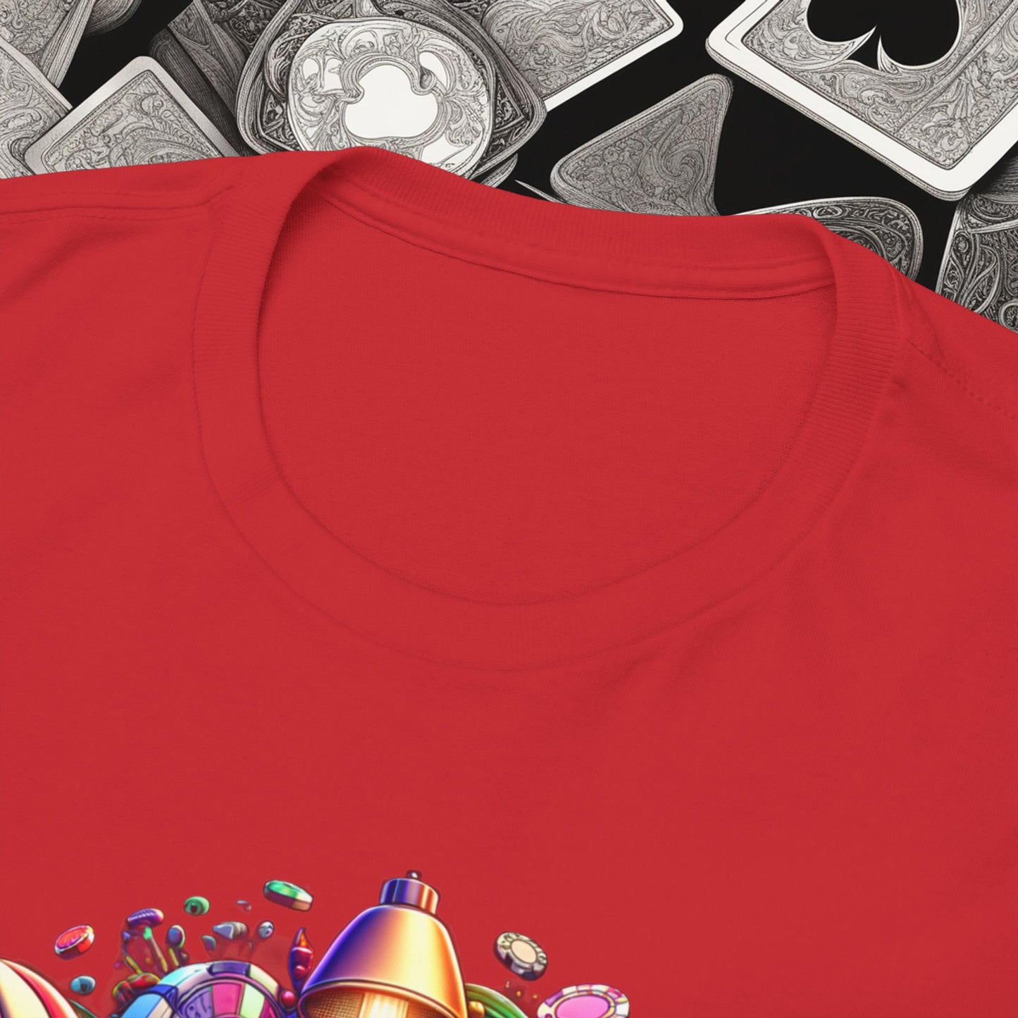 I'm Just here for the Pot unisex heavy cotton tee Poker Apparel