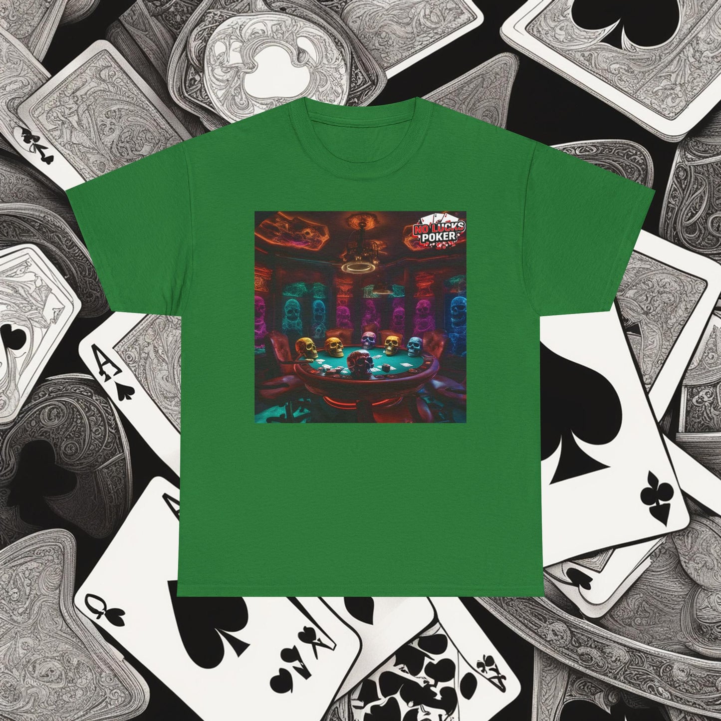 Game Over! No Lucks Given unisex heavy cotton tee